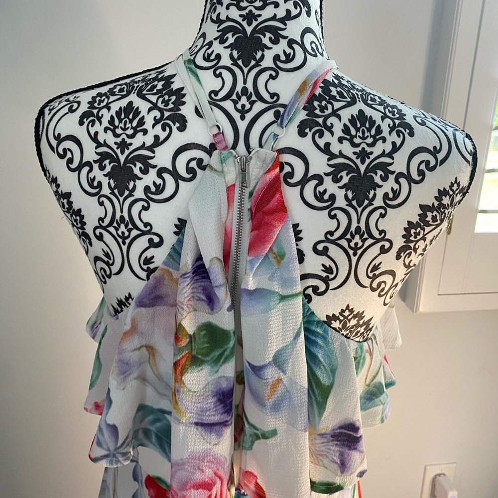 Maxi floral dress size large